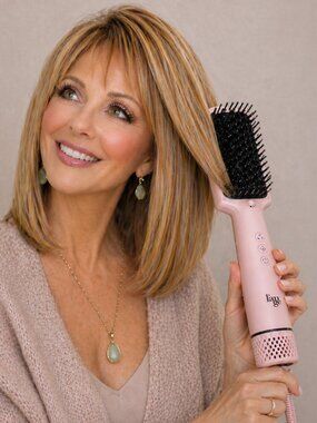 L’Ange Airess 2-In 1 Straightening Blow Dryer Brush